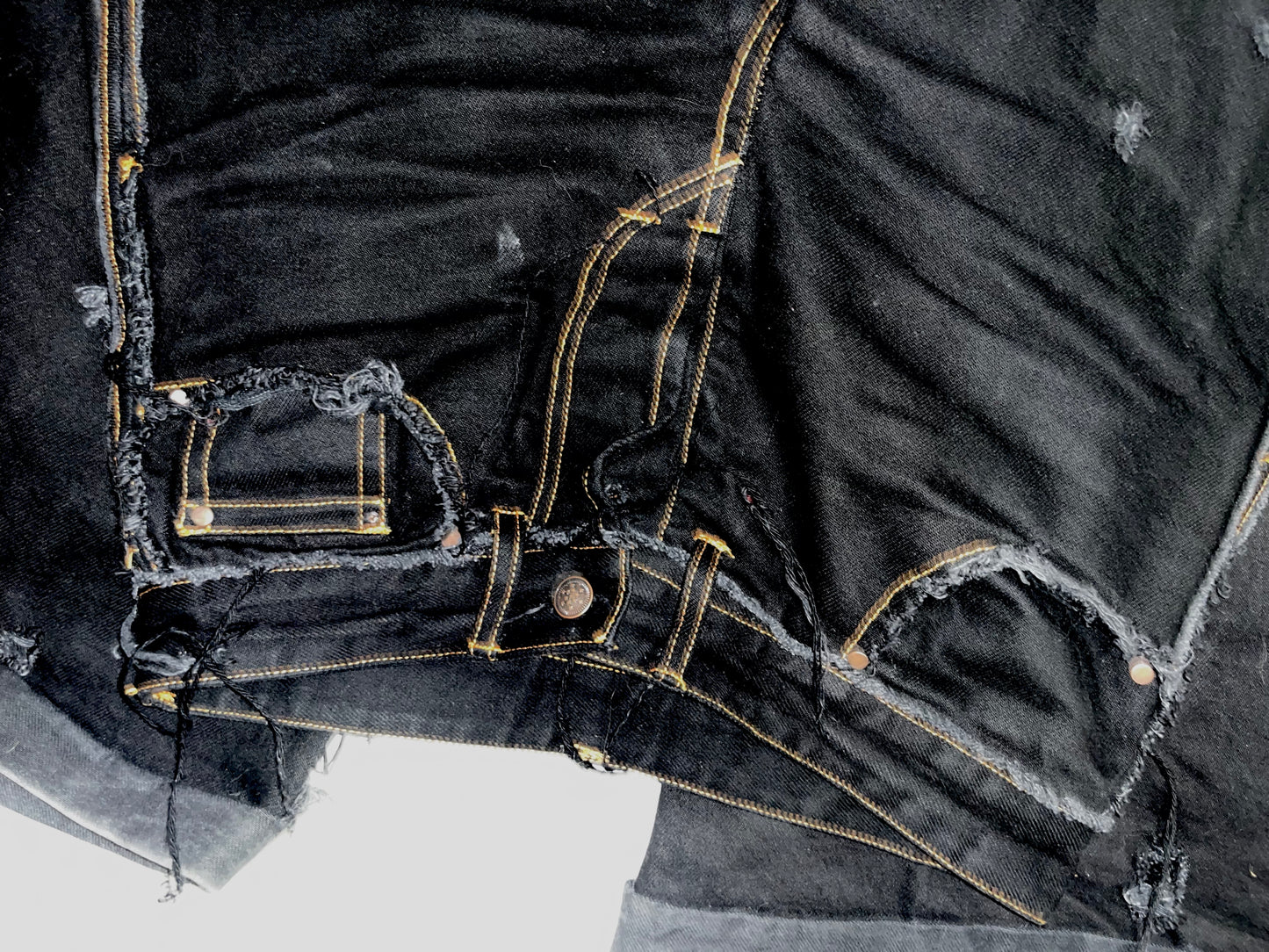 Jean baggy reverse black